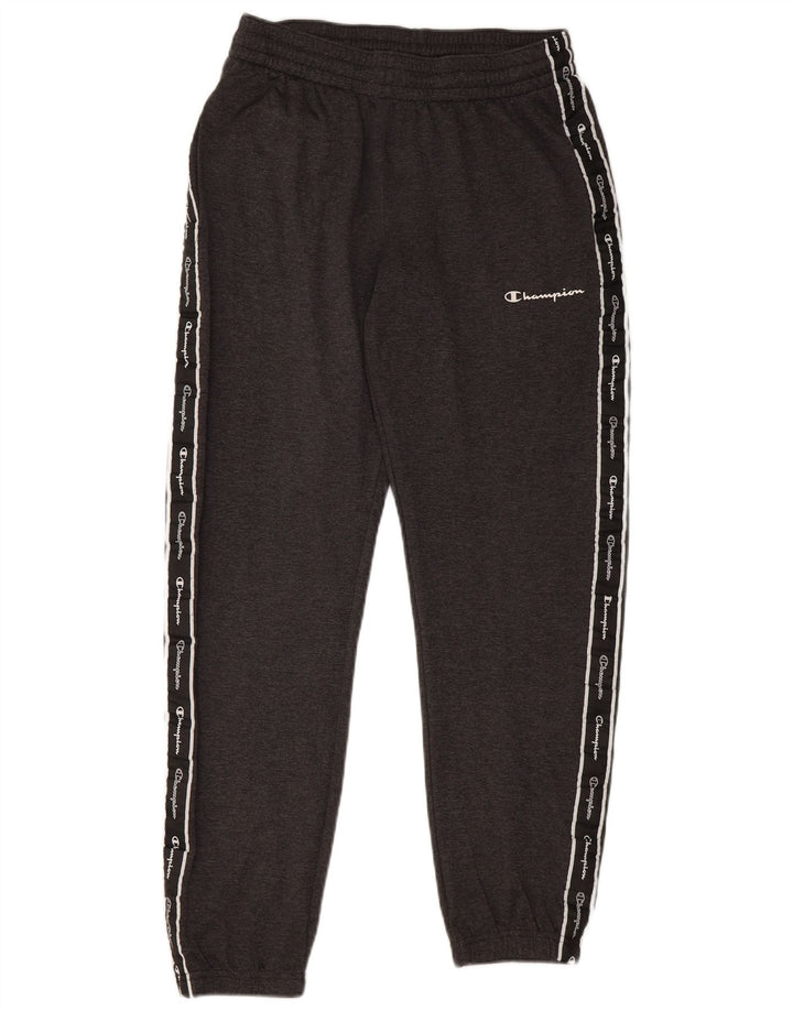 Champion Herre grafisk træningsdragt Bukser Jogger XS Grå Polyester