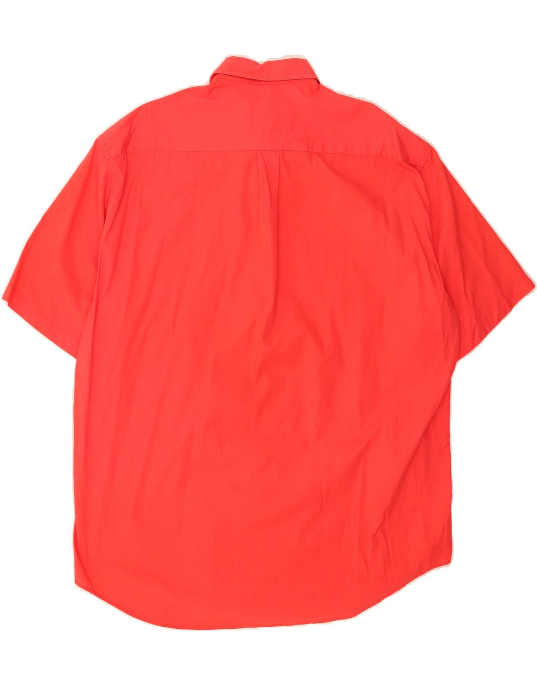 WEST COAST Mens Short Sleeve Shirt XL Red Cotton Vintage West Coast and Second-Hand West Coast from Messina Hembry 