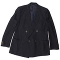 Redaelli Herre Double Breasted Blazer Jacket IT 50 Large Navy Blue