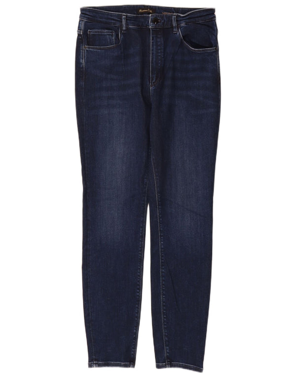 Massimo Dutti Dame Skinny Jeans EU 42 Large W32 L30 Navy Blue