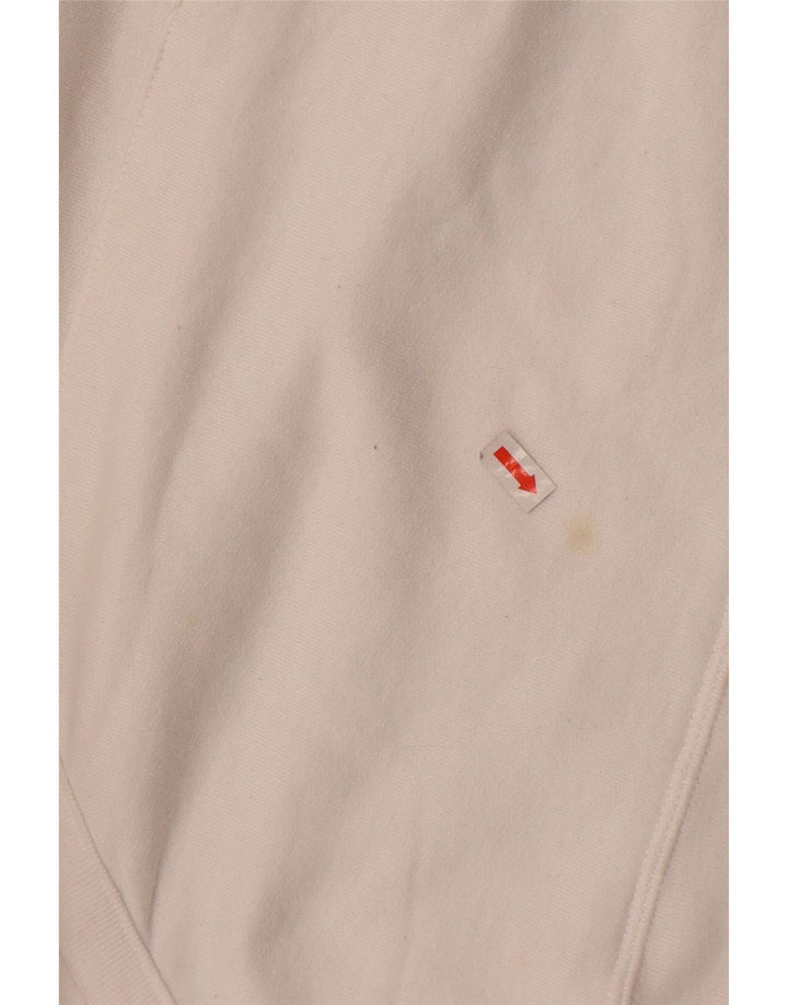 Champion Herre grafisk hættetrøje Jumper Large White Polyester