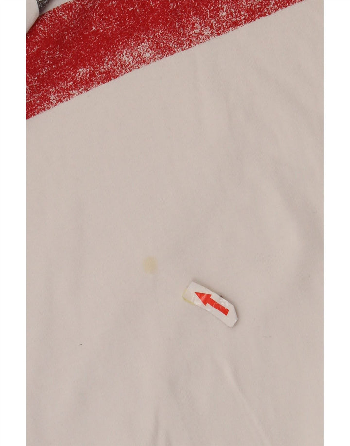 Levi's Herre grafisk T-shirt top XL hvid bomuld