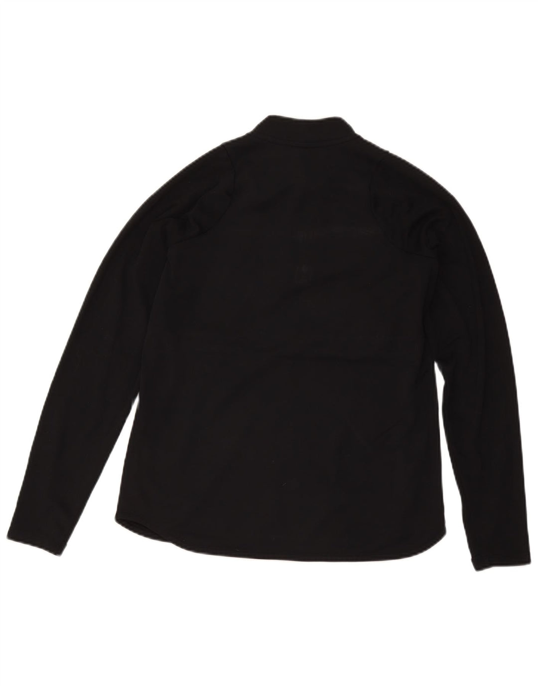 Nike Herre Dri Fit Pullover med lynlås-hals Træningsdragt Top Medium Sort Colourblock