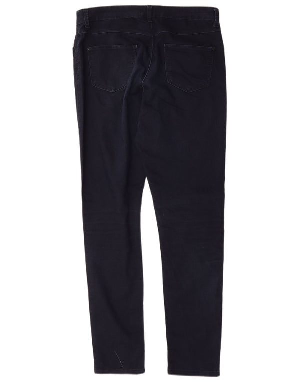 Marks & Spencer Dame Jegging Jeans UK 14 Large W34 L31 Marineblå Bomuld