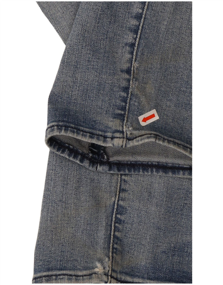 LEVI'S Dame 511 Slim Jeans W29 L30 Blå Bomuld