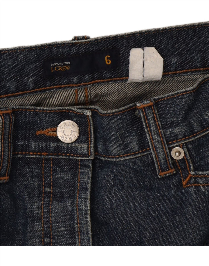 J. CREW Womens Straight Jeans US 6 Medium W29 L26 Navy Blue Vintage J. Crew and Second-Hand J. Crew from Messina Hembry 