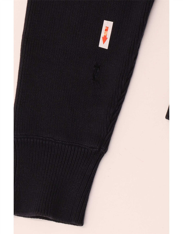 Sun68 Herre cardigan sweater lille marineblå bomuld