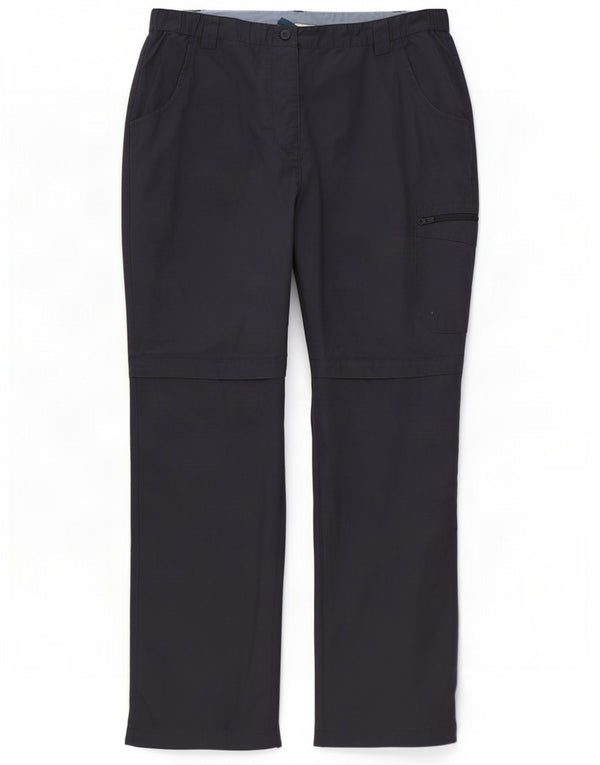 Mountain Warehouse Dame Cargo Trousers UK 14 Large W32 L30 Navy Blue