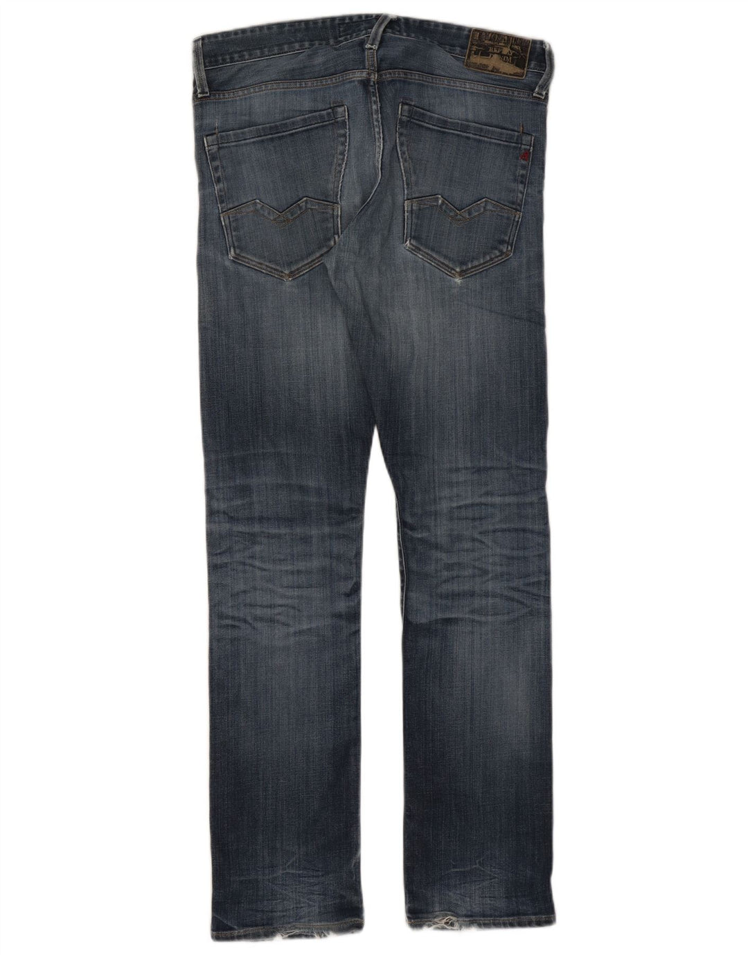 Replay Herre Slim Jeans W32 L32 Blå Bomuld