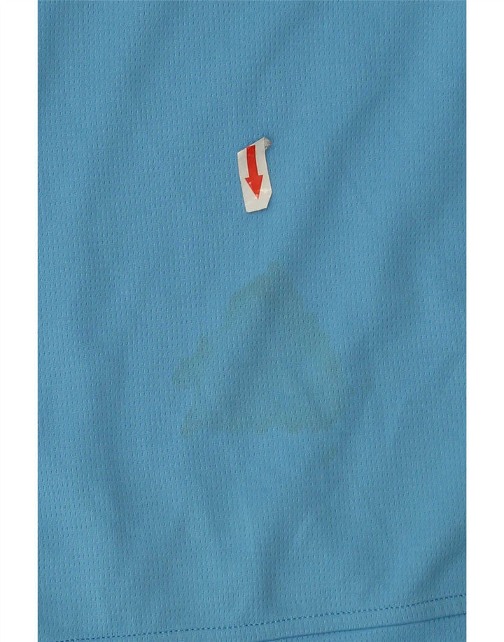 Adidas Herre Pullover med lynlås-hals Træningsdragt Top Medium Blue Polyester