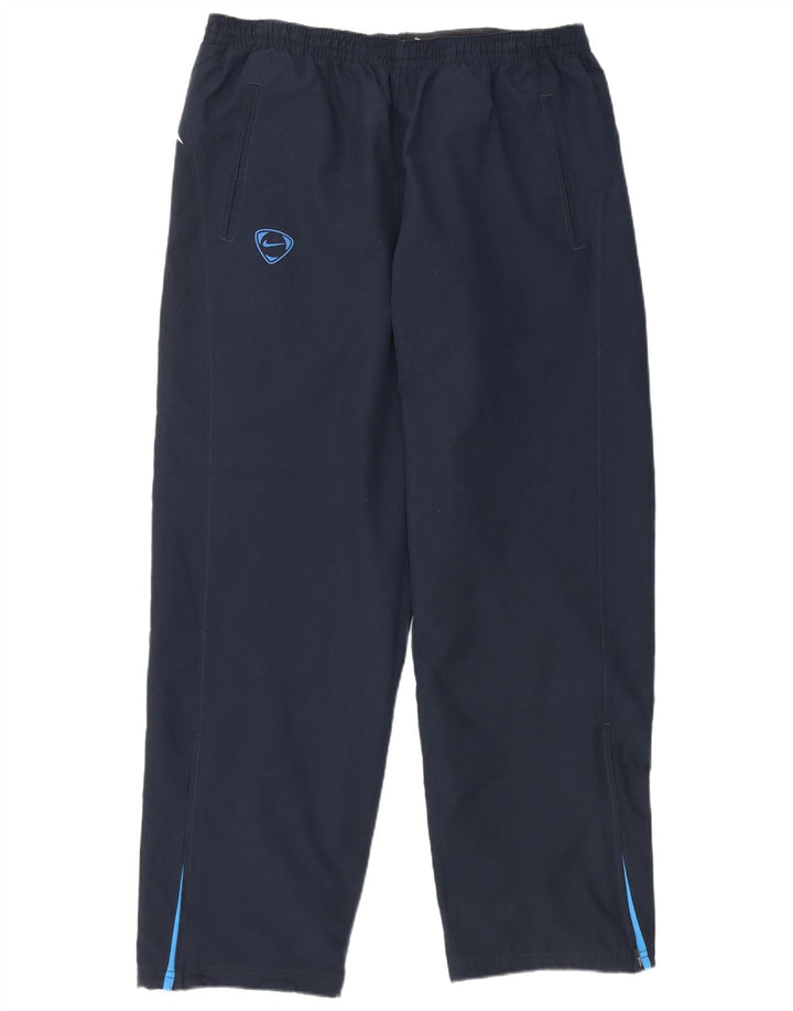 Nike Træningsdragtsbukser til mænd XL Marineblå Colourblock Polyester