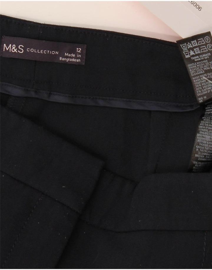 Marks & Spencer Chinobukser til kvinder UK 12 Medium W32 L27 Marineblå