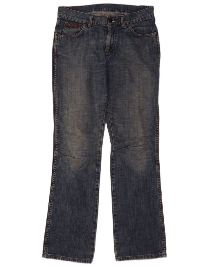 Wrangler Dame Kate Straight Jeans W30 L32 Blå
