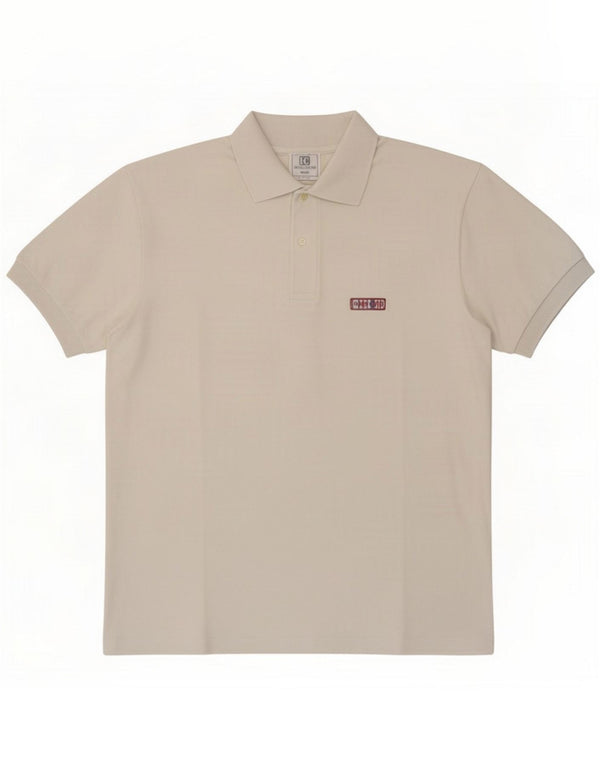 Enrico Coveri Poloshirt til mænd Medium hvid bomuld
