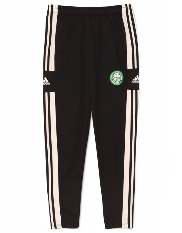 Adidas Herre Celtics Grafisk træningsdragt Bukser Large Sort Polyester Sports