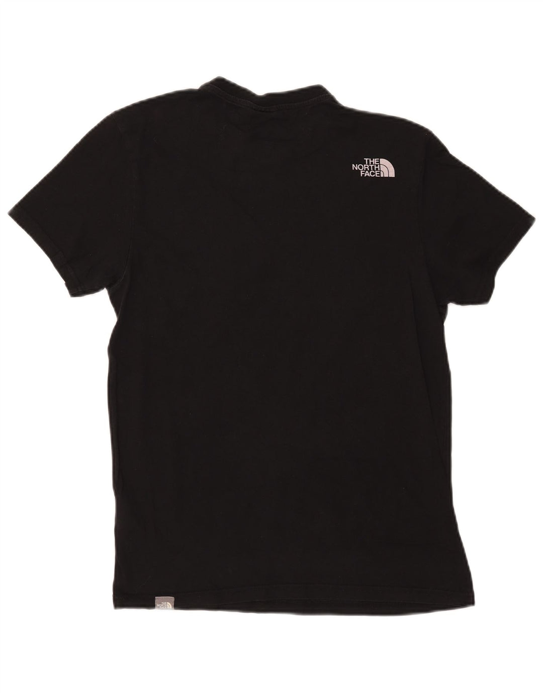 THE NORTH FACE Herre T-Shirt Top Lille Sort Bomuld