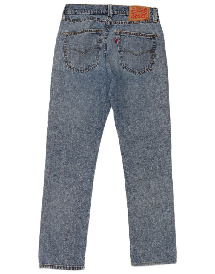 Levi's Herre 514 Straight Jeans W30 L32 Blå Bomuld