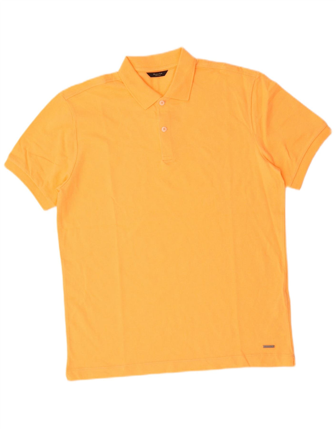 Massimo Dutti Herre poloshirt Medium Orange Bomuld