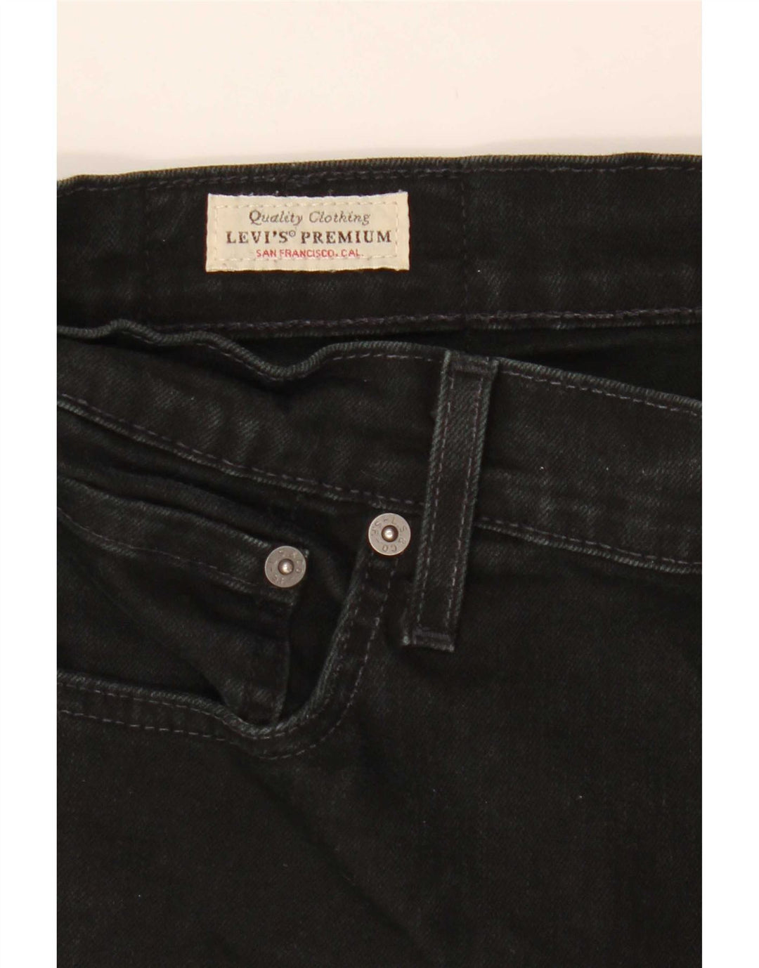Levi's Herre 512 Slim Tapered Jeans W32 L32 Sort