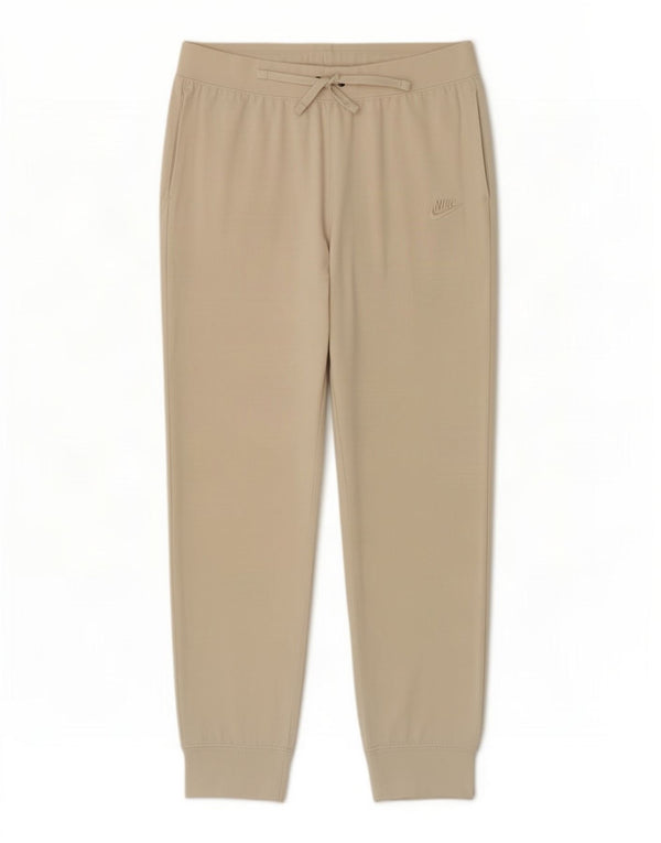 Nike Womens Tracksuit Trousers Joggers UK 14 Medium Beige