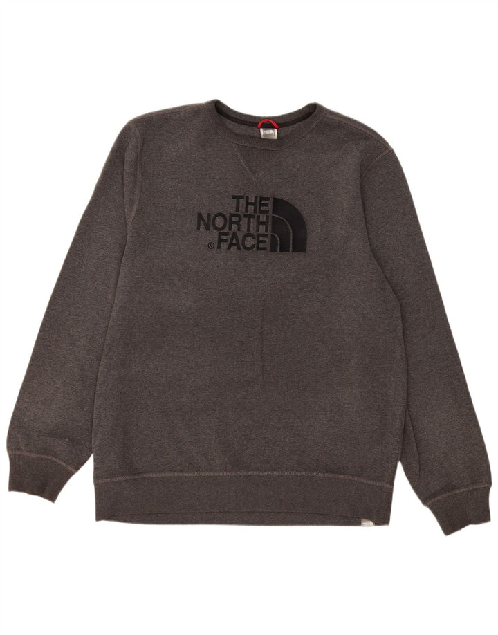 The North Face Herre Grafisk Sweatshirt Jumper XL Grå Bomuld