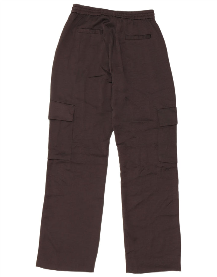 Zara Straight Cargo Bukser Small W27 L31 Sort