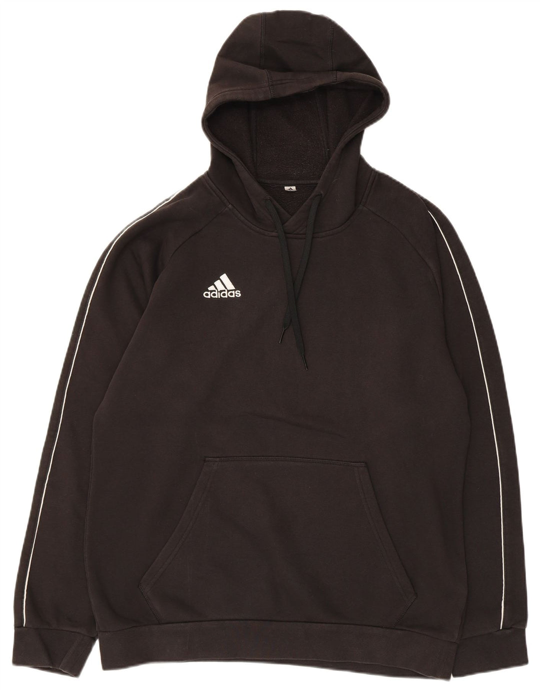 Adidas Herre hættetrøje Jumper Medium Sort Bomuld
