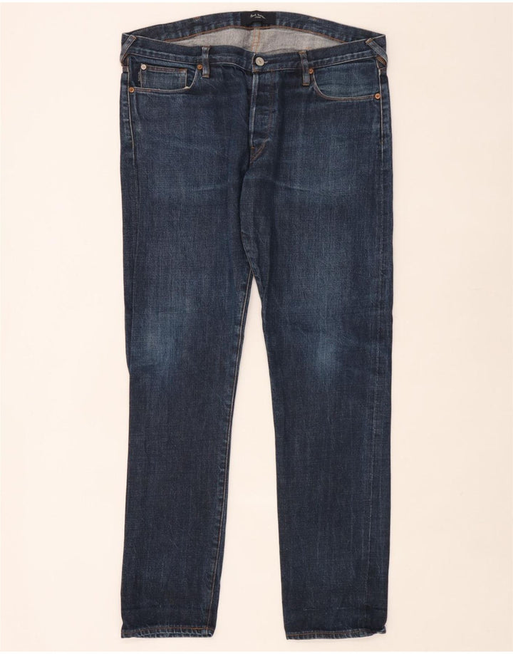 Paul Smith Herre Slim Jeans W36 L32 Blå Bomuld