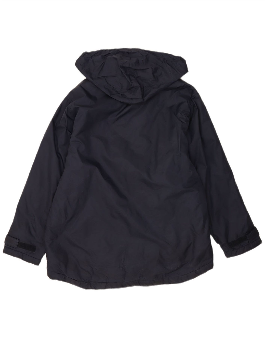 Reebok Herre Hooded Windbreaker Jacket UK 40 Large Navy Blue Nylon