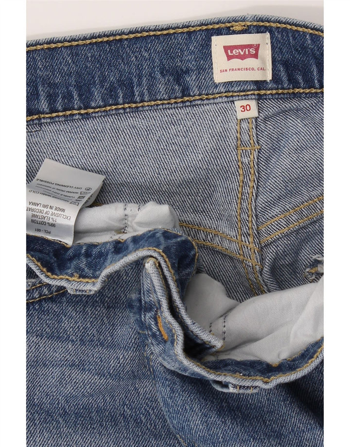 LEVI'S Womens Bootcut Jeans W30 L27 Blue Cotton Vintage Levi's and Second-Hand Levi's from Messina Hembry 