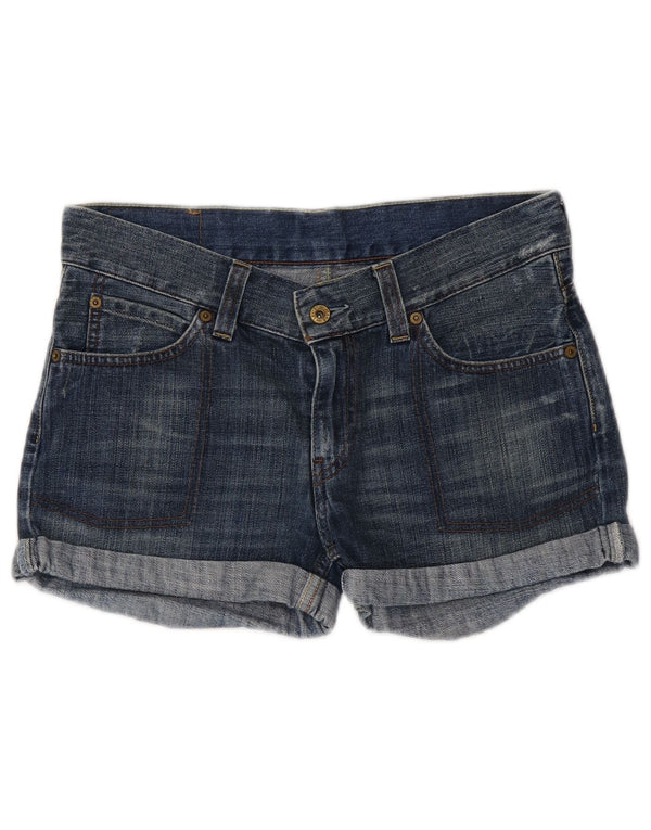 Levi's Womens 607 denimshorts UK 12 Medium W28 Blue Cotton