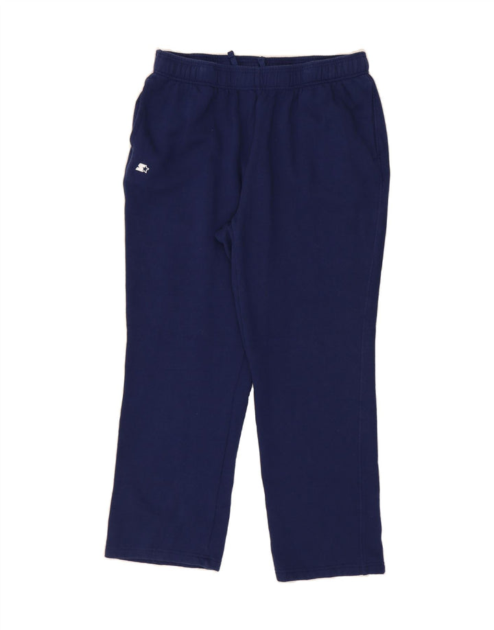 STARTER Mens Tracksuit Trousers XL  Navy Blue Cotton Vintage Starter and Second-Hand Starter from Messina Hembry 
