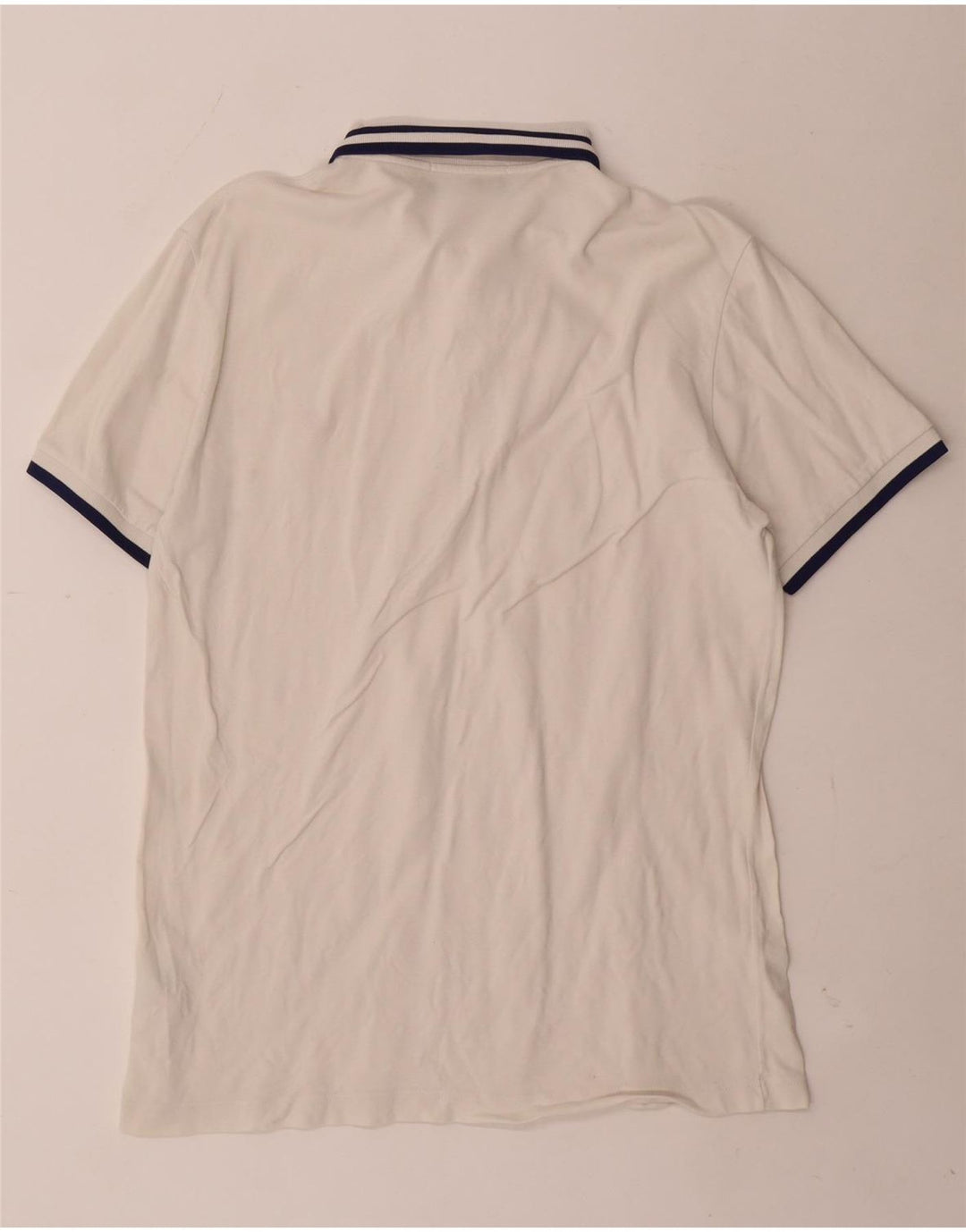 Fred Perry Herre poloskjorte 2XL hvidstribet bomuld