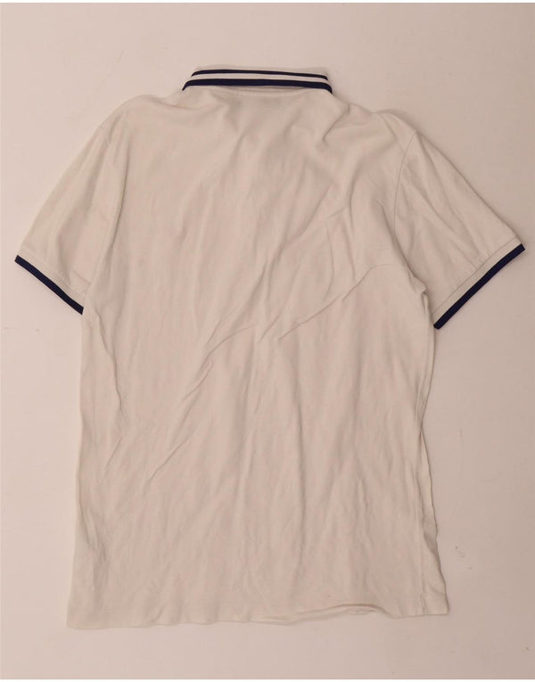 Fred Perry Herre poloskjorte 2XL hvidstribet bomuld