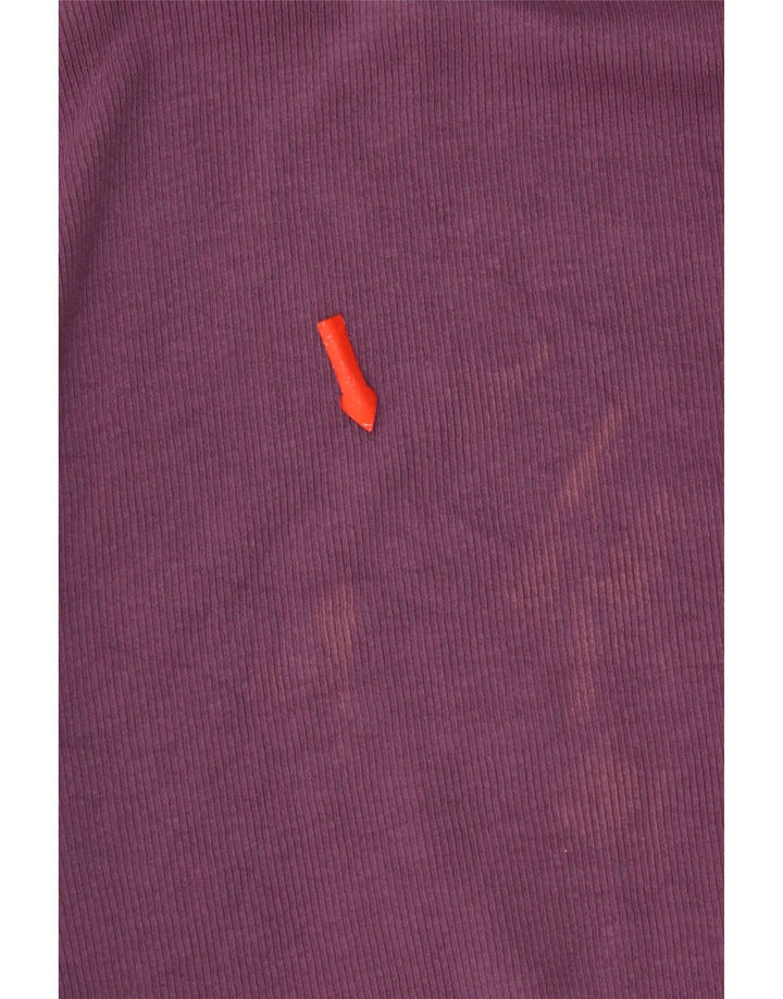 Zara Dame Ærmeløs A-Line Kjole UK 12 Medium Lilla