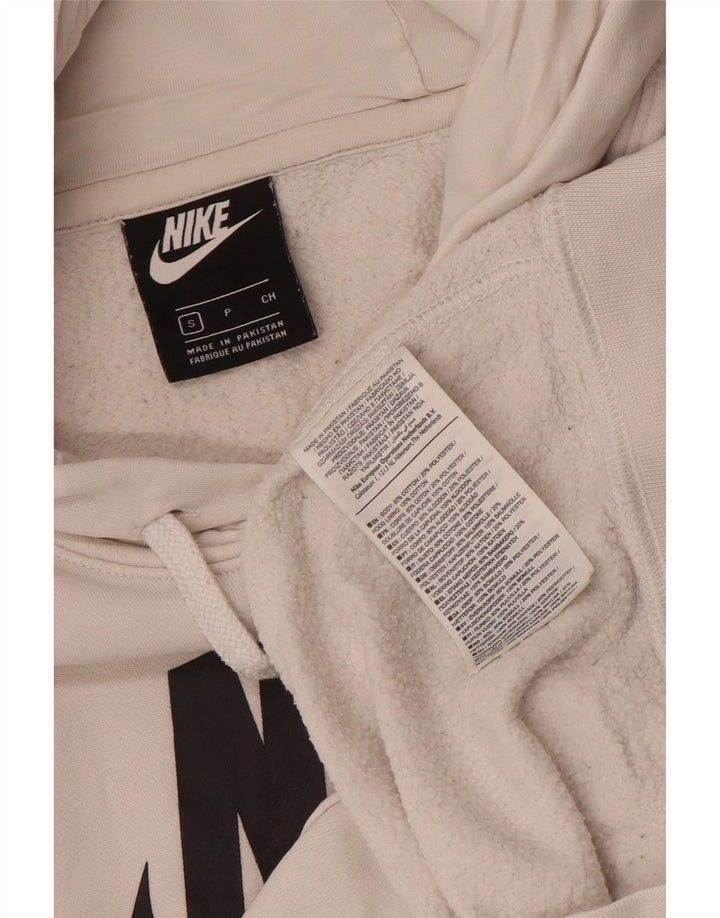 Nike grafisk hættetrøje til mænd, lille hvid bomuld