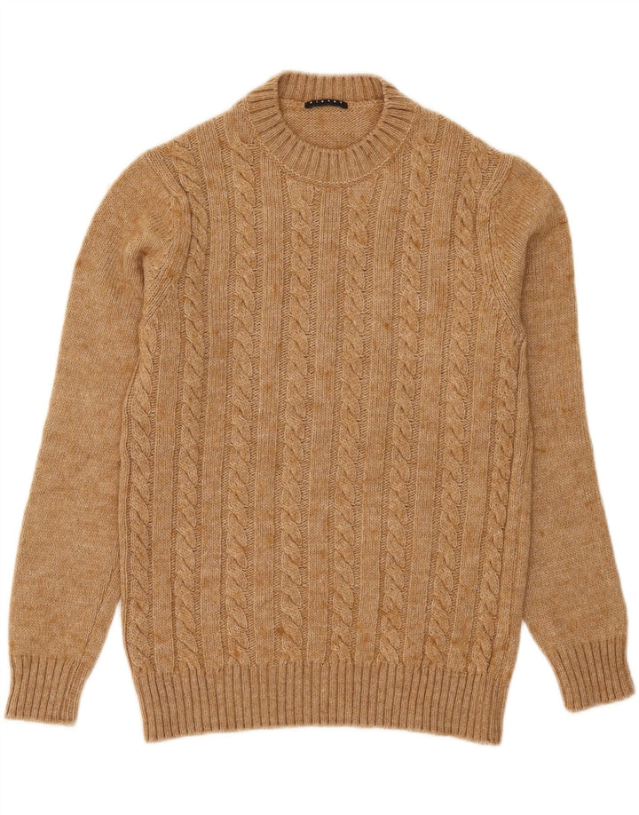 Sisley Dame sweater med rund hals DK 8 Small Beige