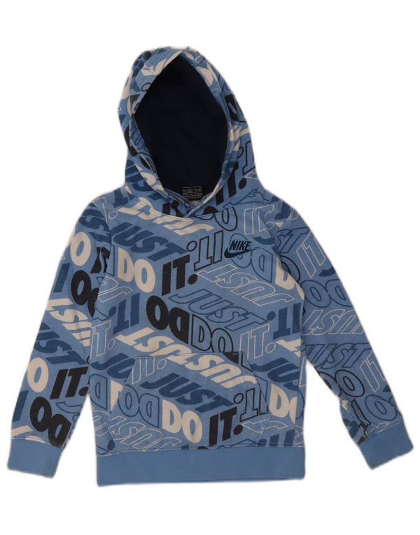 Nike drenge hættetrøje grafisk hættetrøje 4-5 år Small Blue Sports