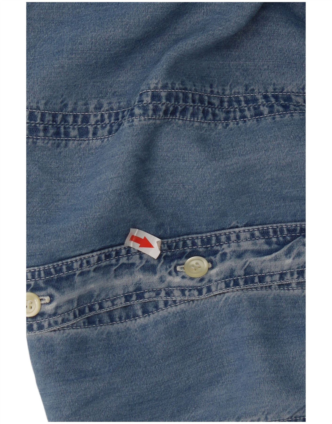 Joop Dame Ærmeløs Denim Kjole UK 14 Medium Blue Lyocell