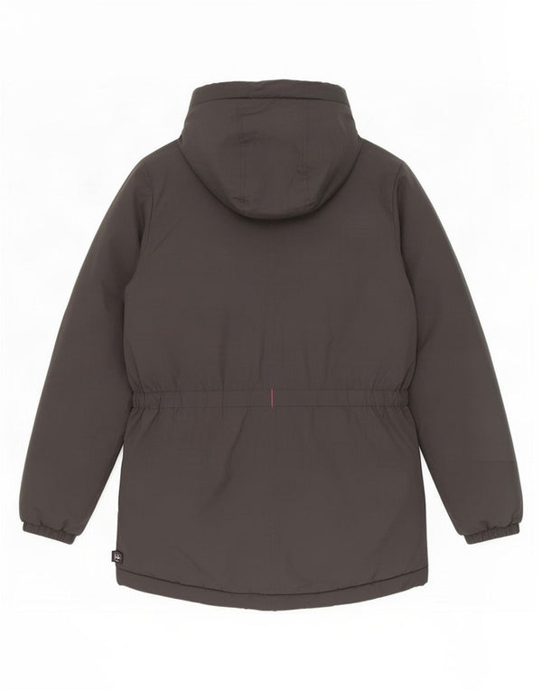 Bænk piger hættejakke parka 11-12 år sort polyester