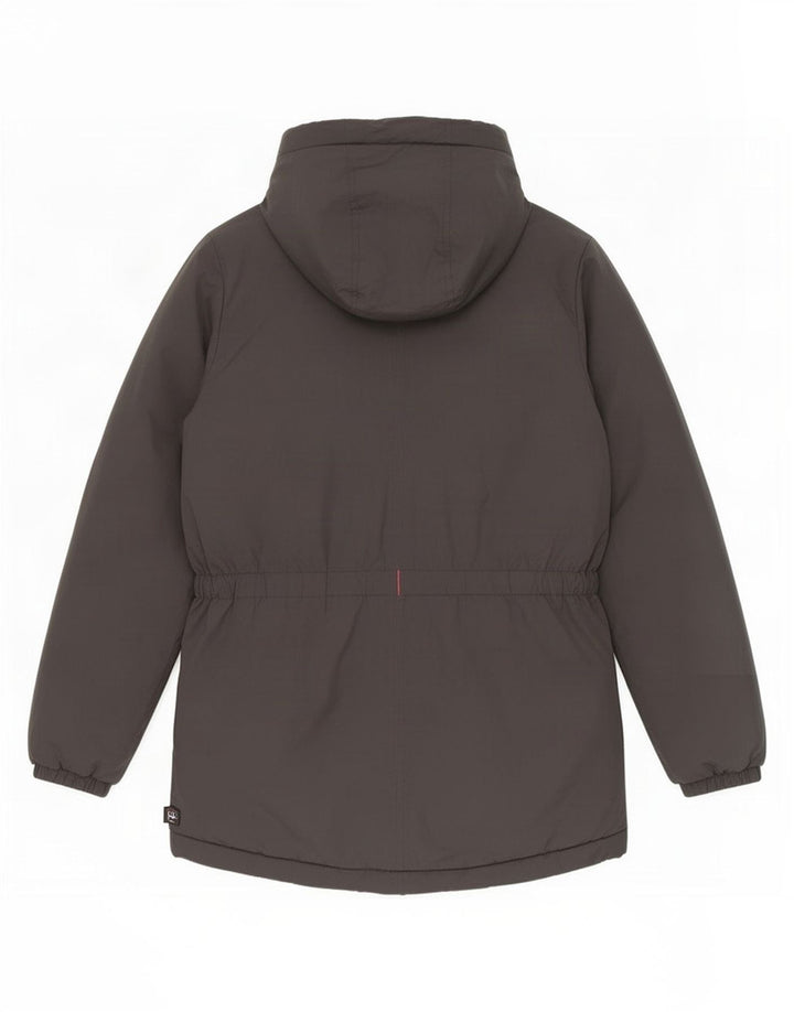 Bænk piger hættejakke parka 11-12 år sort polyester