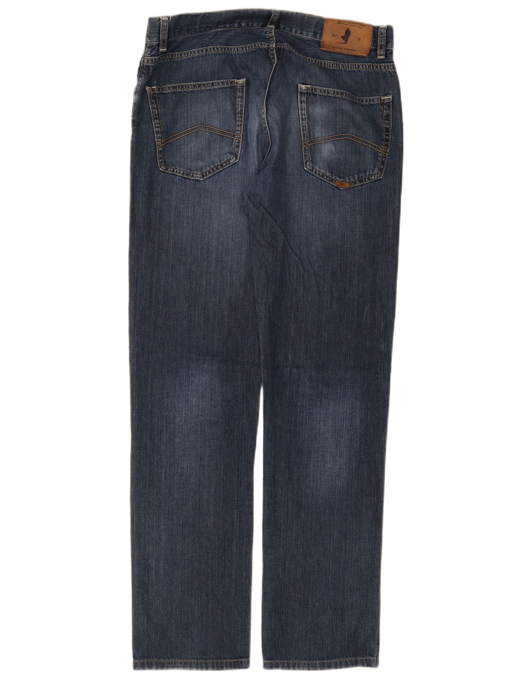Marlboro Classics Straight Jeans til mænd W33 L34 Blå