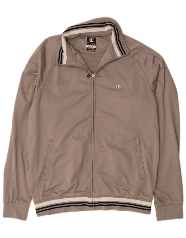 Champion Træningsdragt til mænd Topjakke XL Grå Colourblock Polyester
