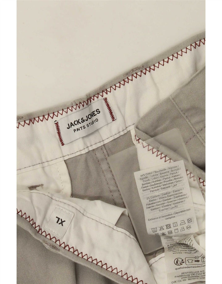 Jack & Jones Herre Regular Chino Shorts XL W38 Grå Bomuld