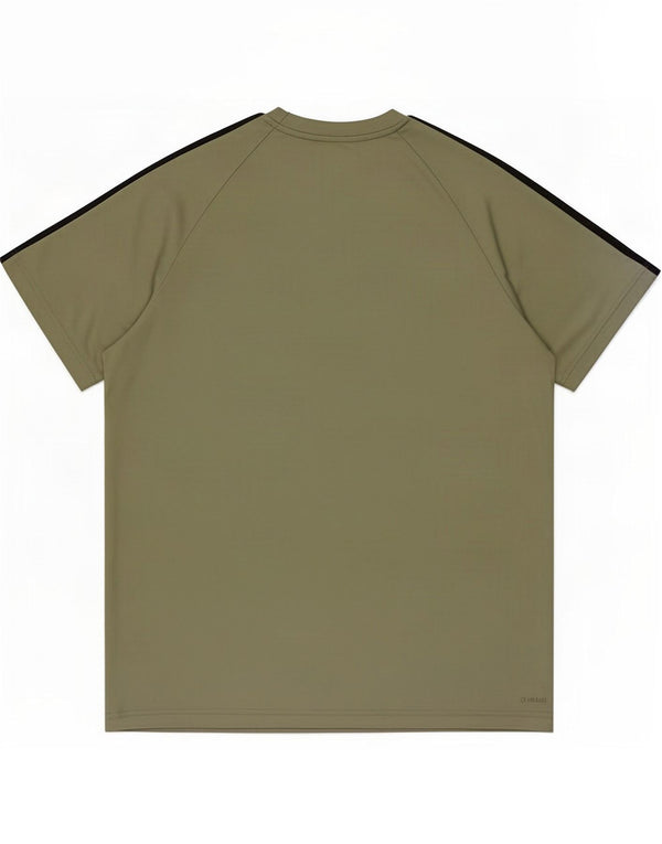 Adidas Herre T-Shirt Top XL Khaki Polyester