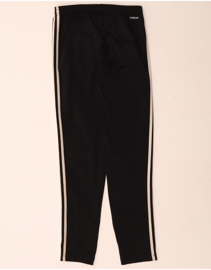 Adidas Boys Aeroready Tracksuit Bukser 13-14 år Sort Polyester