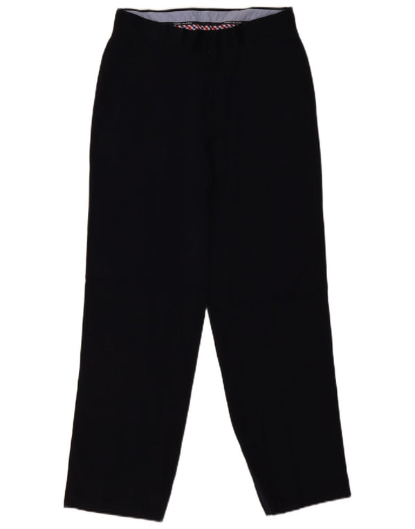 Tommy Hilfiger drengebukser med lige jakkesæt 15-16 år W27 L27 Sort