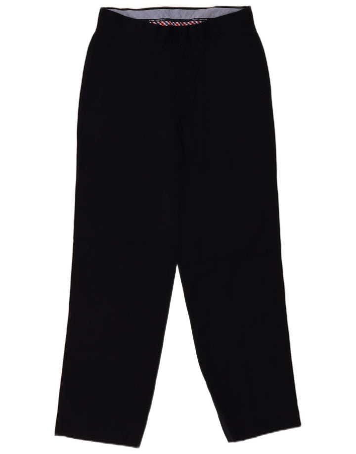 Tommy Hilfiger drengebukser med lige jakkesæt 15-16 år W27 L27 Sort