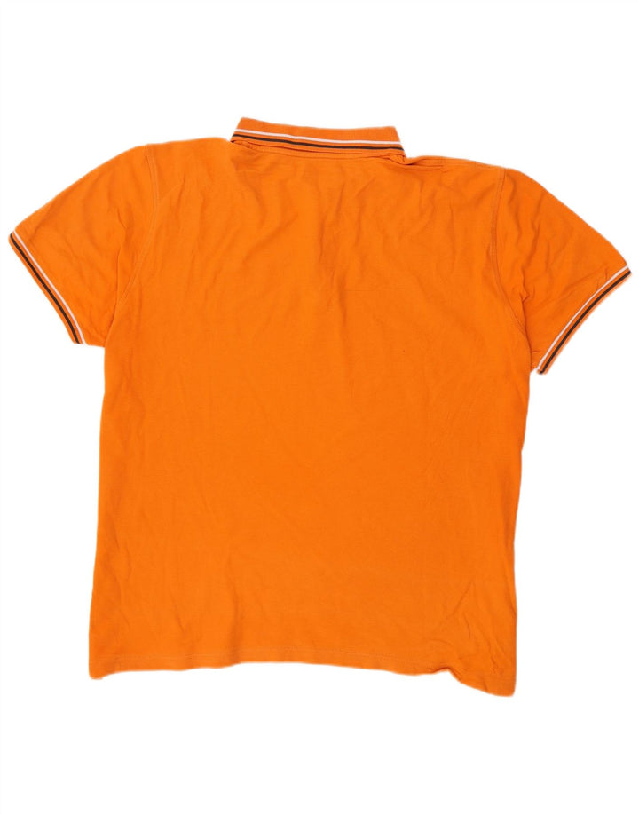 Lotto Herre Polo Shirt 3XL Orange Stribet