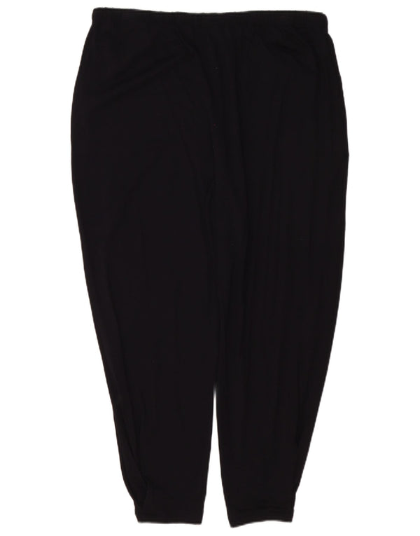 Marks & Spencer Dame træningsdragt Bukser Joggers UK 16 Large Black Viscose